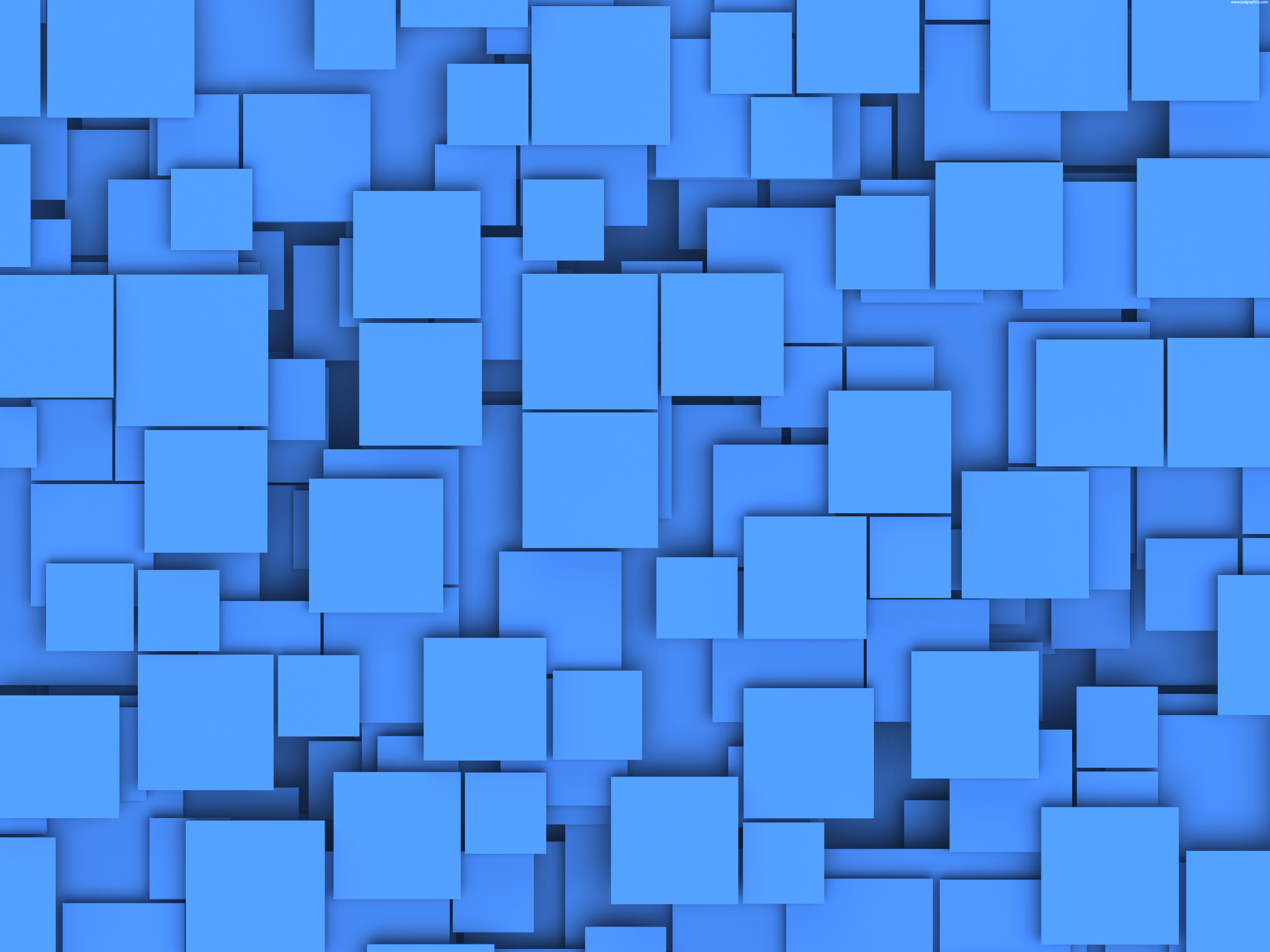 Blue Squares Background Psdgraphics