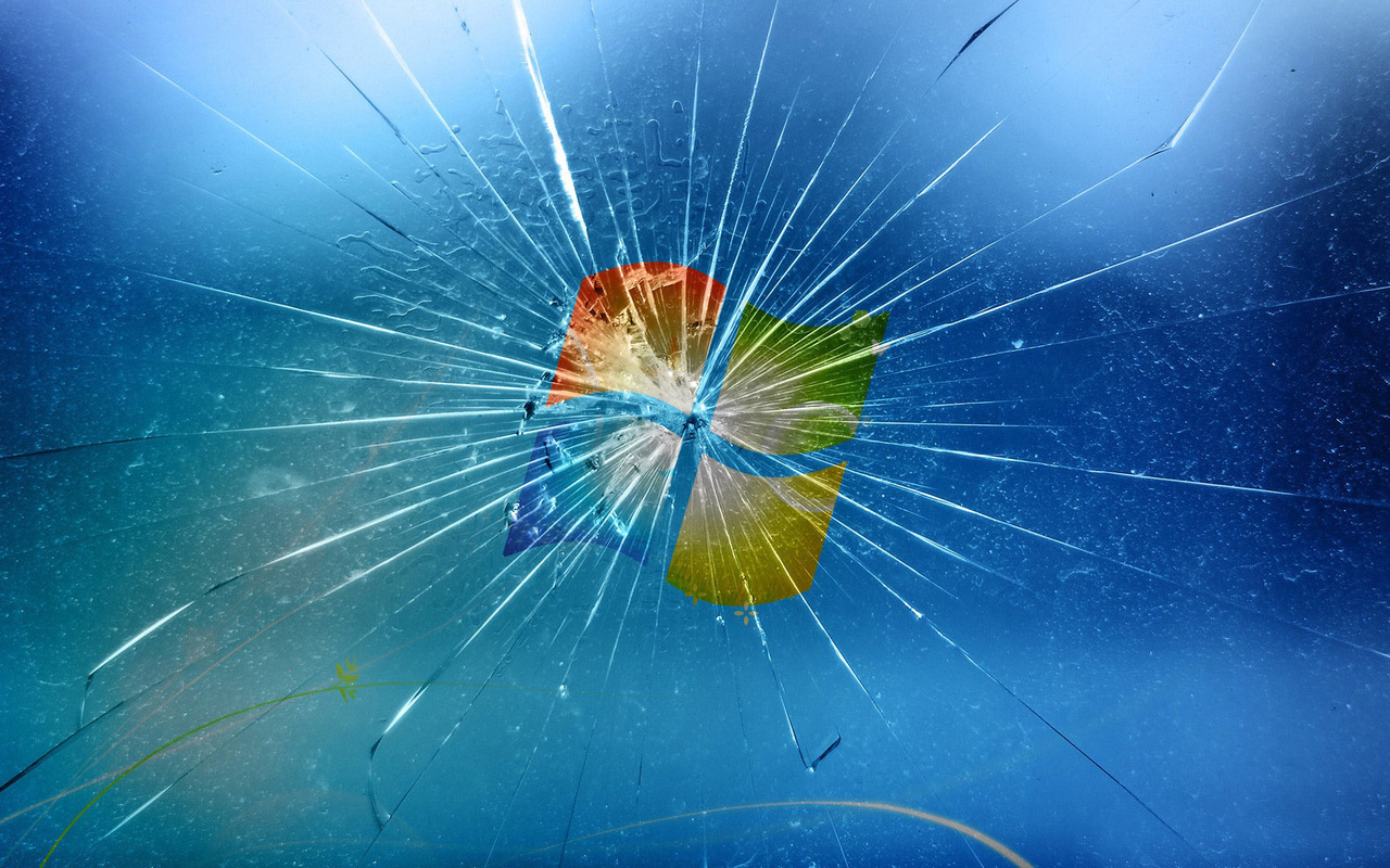 Broken Glass Windows wallpaper