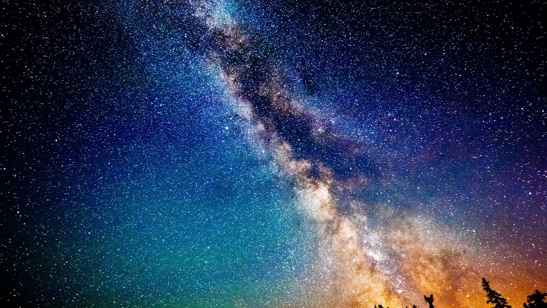 Outer Space Milky Way HD Wallpaper FullHDwpp Full