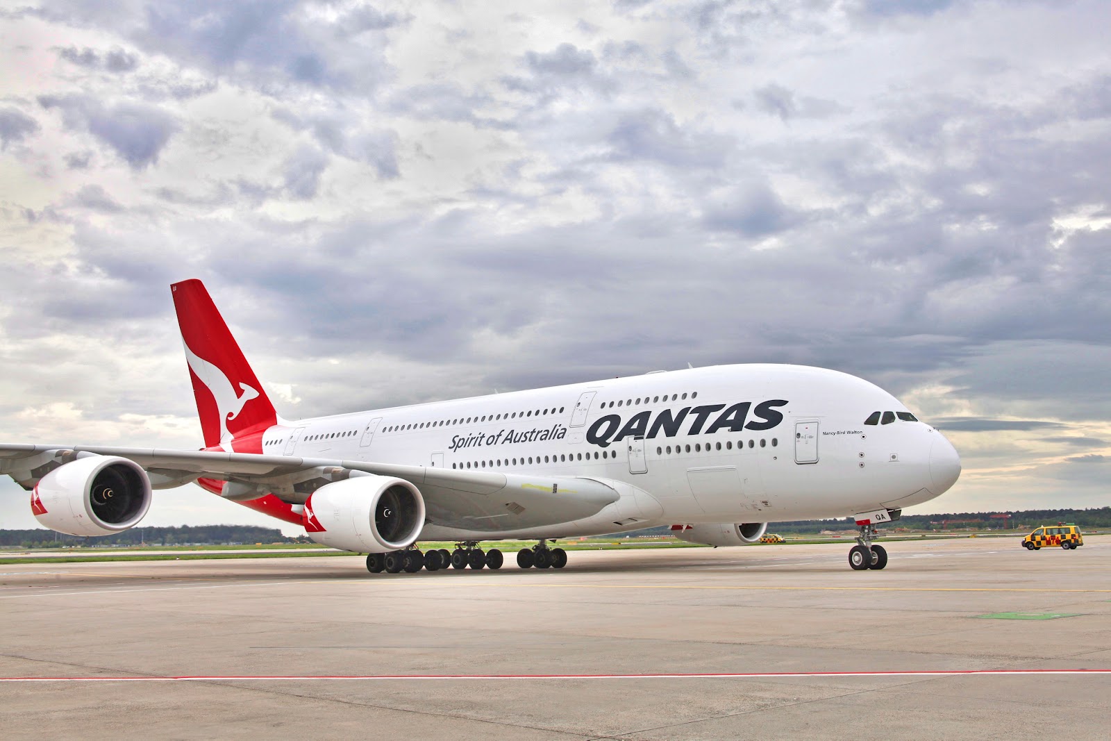 Airbus A380 Nancy Bird Walton Qantas Airlines Aircraft Wallpaper