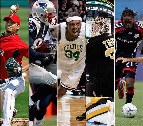 at these five pro sports teams in Boston Then you decide Which team