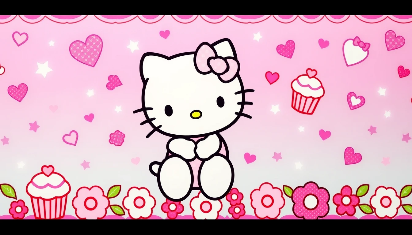 Hello Kitty Pink Wallpaper
