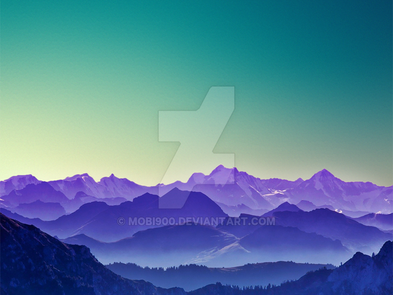 Mountain Range Wallpaper iPhone By Mobi900