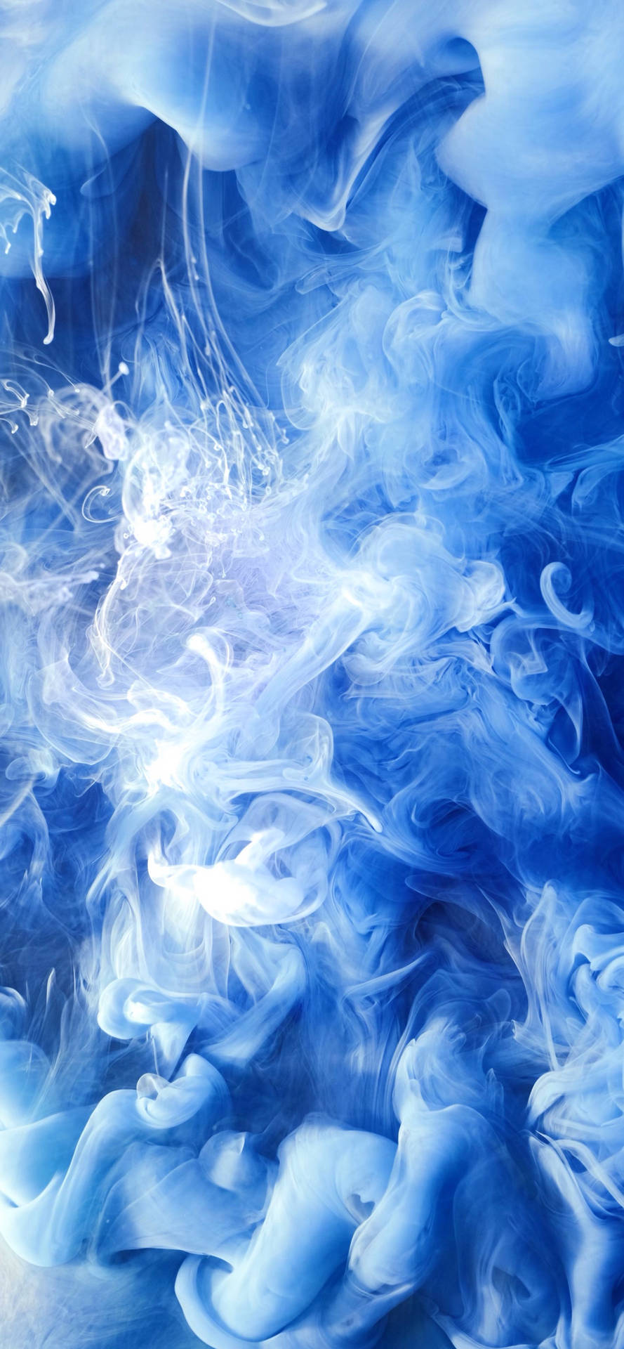 Blue Smoke Wallpaper