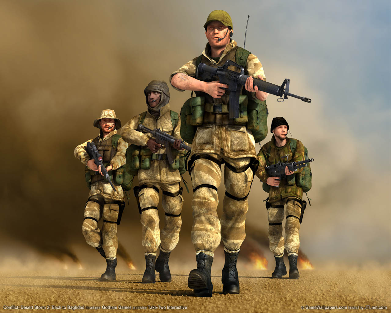 Image Conflict Desert Storm Vdeo Game