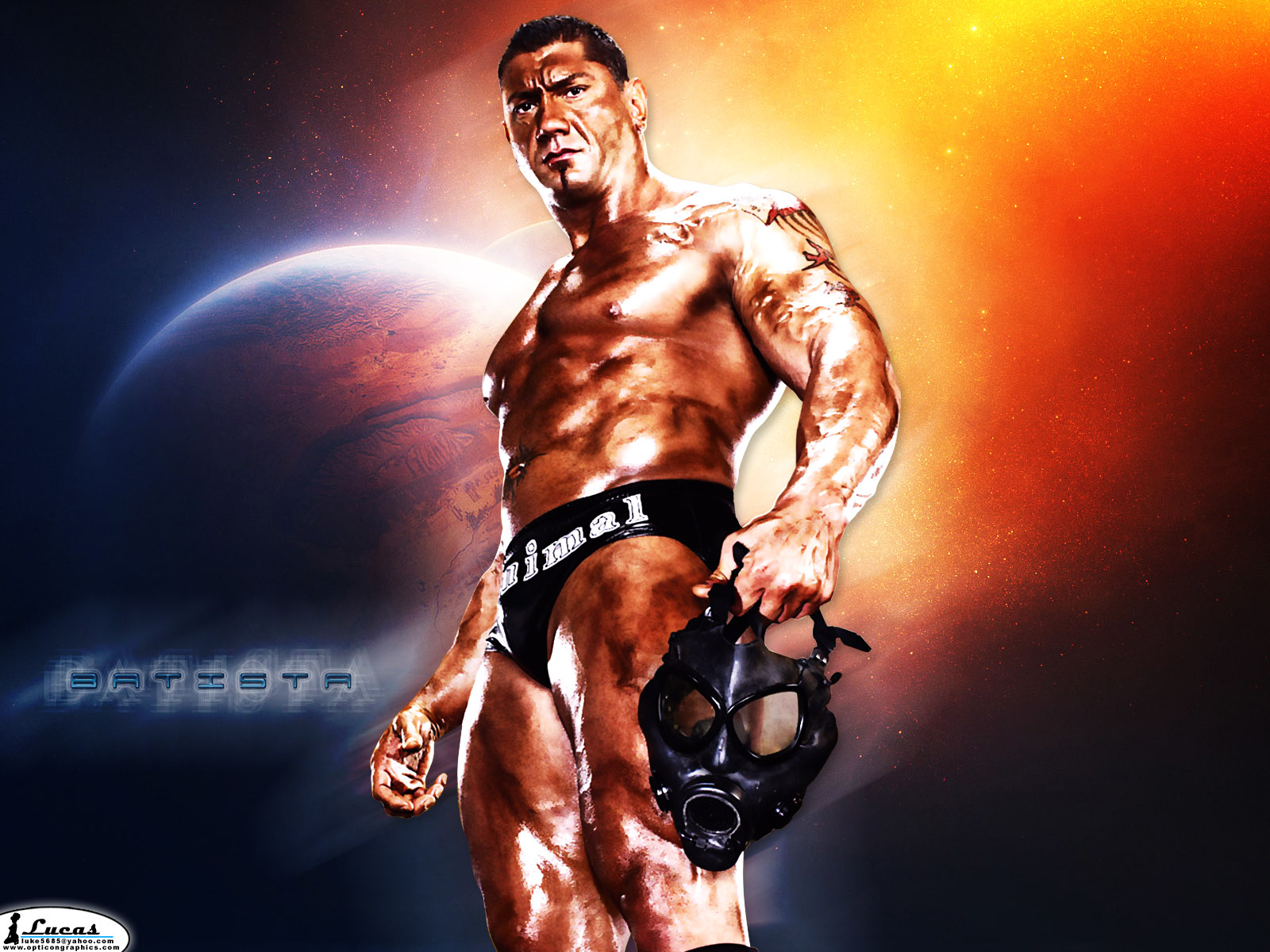 Batista The Animal Wwe Wallpaper Superstars