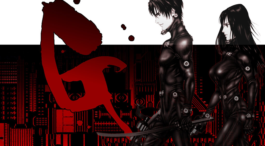 Download Gantz Red Illustration Wallpaper  Wallpaperscom