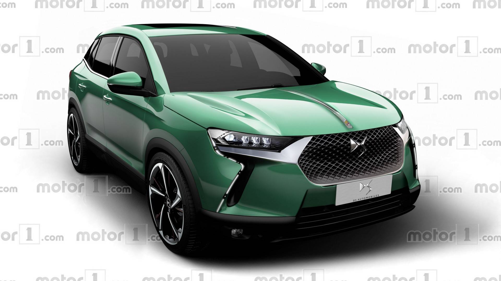Ds3 Crossback Rendered To Take On The Audi Q2