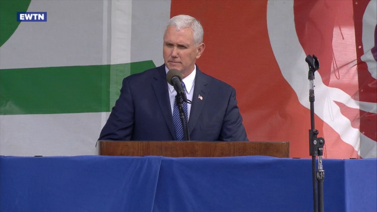 Vice President Mike Pence Tells March For Life Is Winning