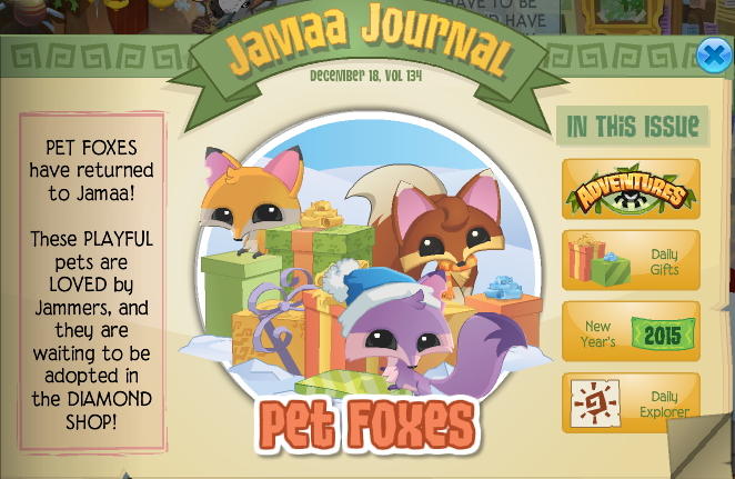 Jamaa Journal Archive Pet Foxes And The Jamaaliday Rescue