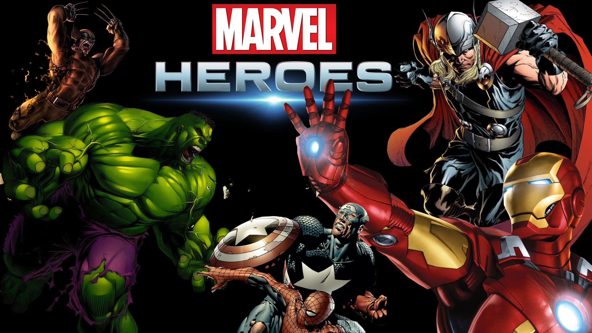 Marvel Heroes Wallpaper iimgurcom