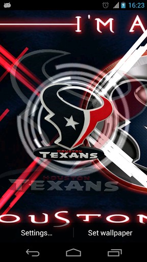 Bigger Houston Texans Live Wallpaper For Android Screenshot