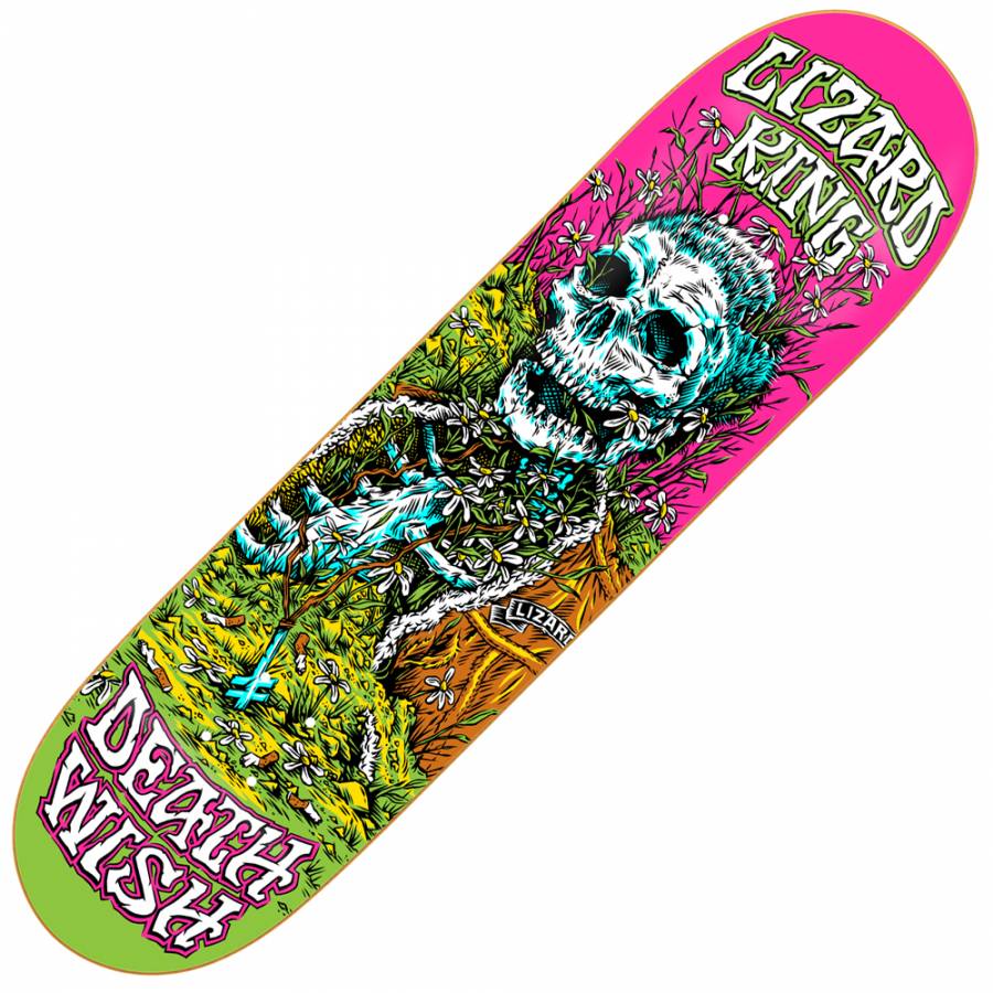 deathwish skateboards deathwish buried alive 2 lizard king skateboard 900x900