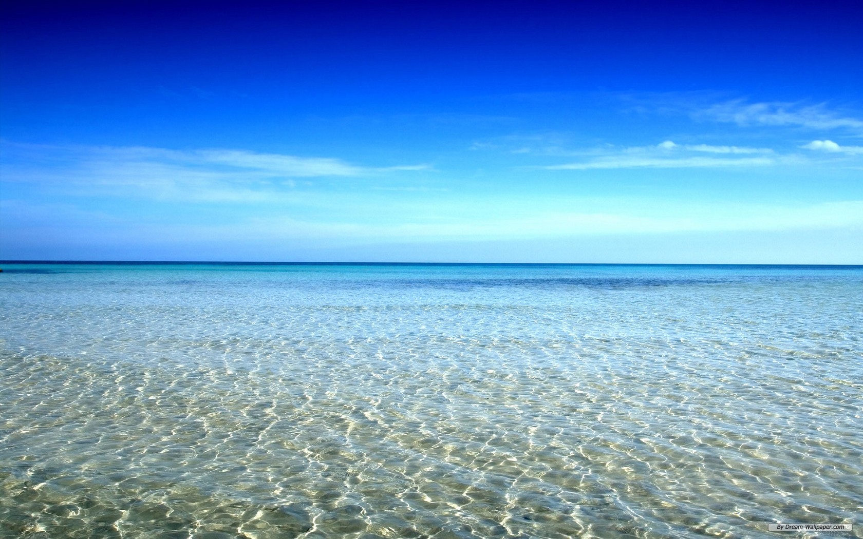Wallpaper Seaside Landscape