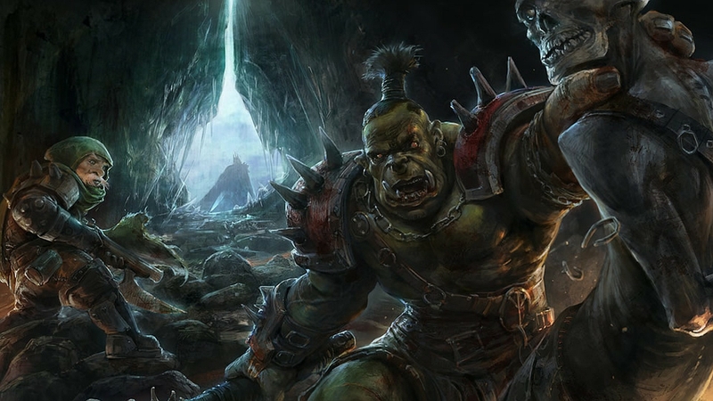  world of warcraft lich king fantasy art dwarfs creatures orc Wallpaper