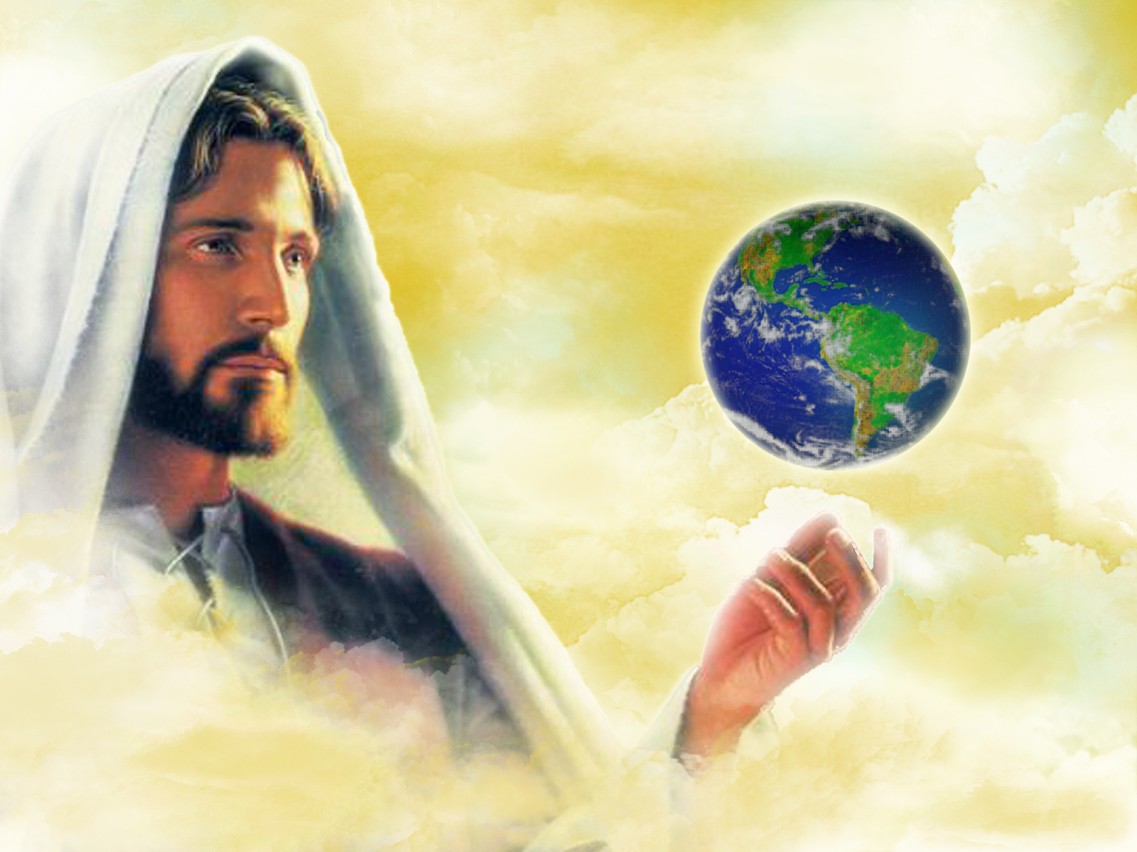 Wallpaper S Jesus And The World