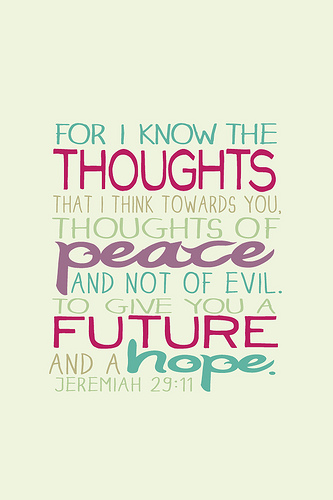 Jeremiah 2911 Bible verse iPhone 4 wallpaper Actions