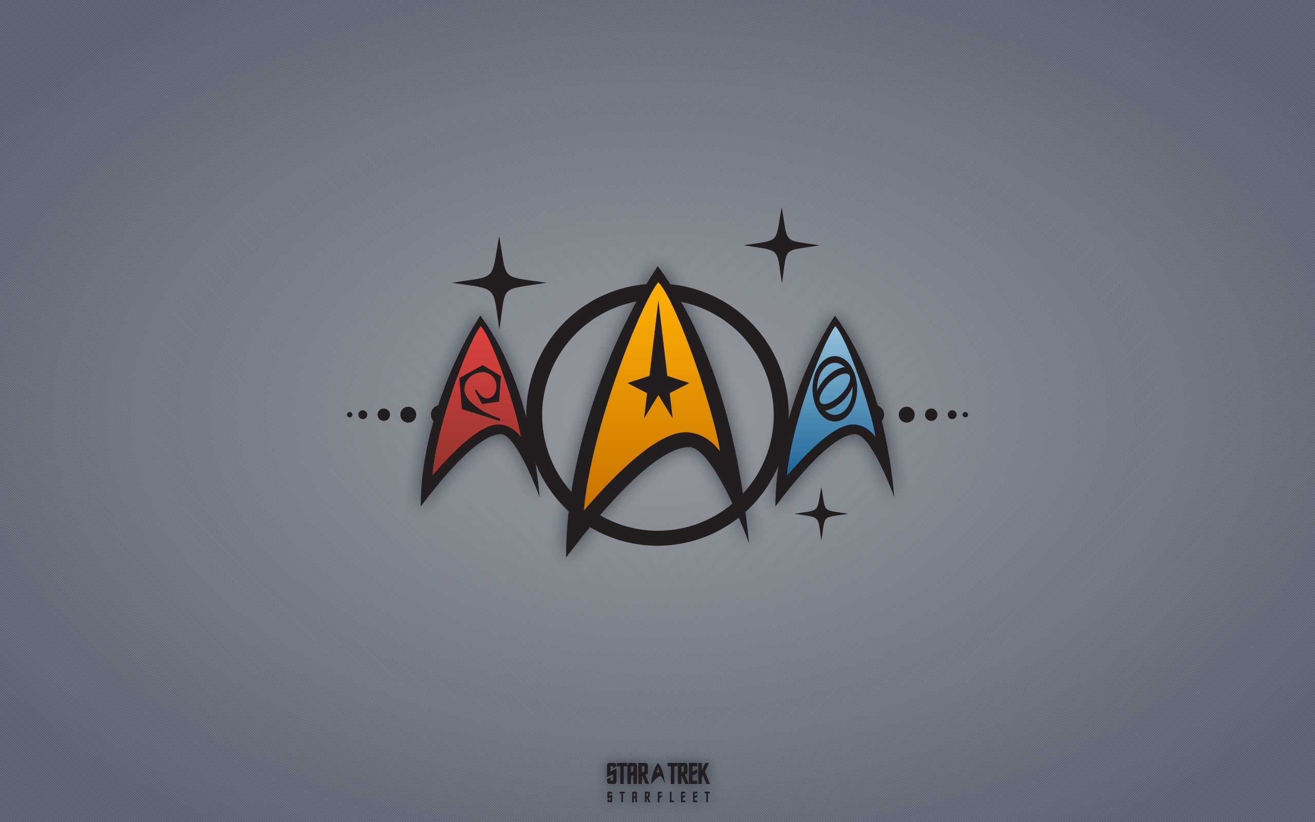 Wallpaper Star Trek Symbols