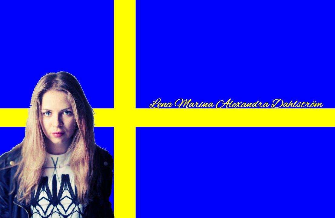 Alexandra Swedish Flag Wallpaper By Iluvlouis