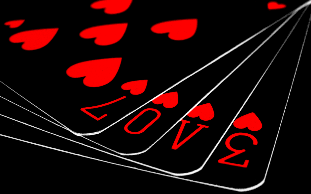 Love Poker Wallpaper Background Theme Desktop