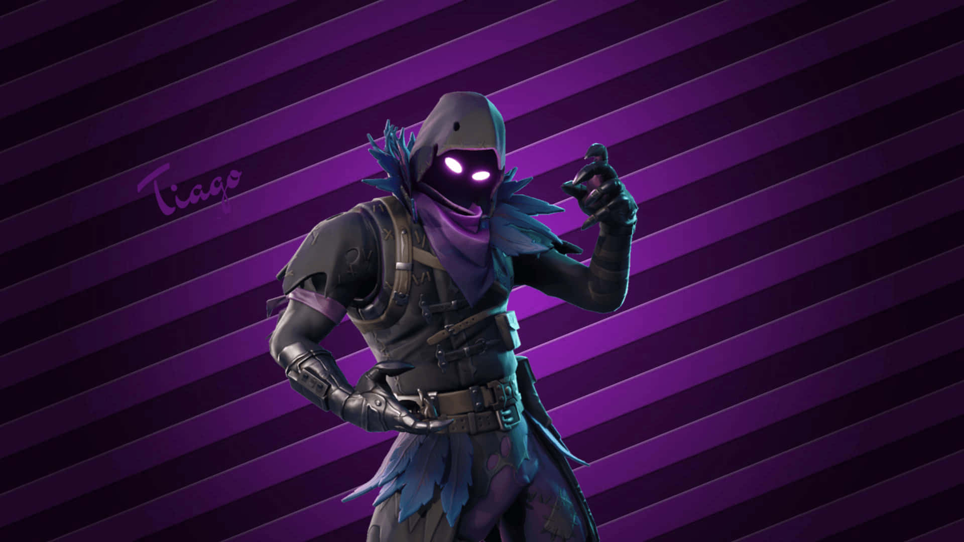 Raven Fortnite Skin Wallpaper