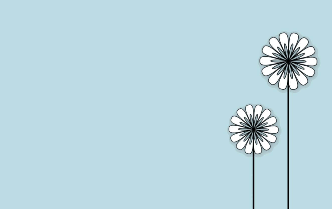 Minimalist Flower Wallpaper