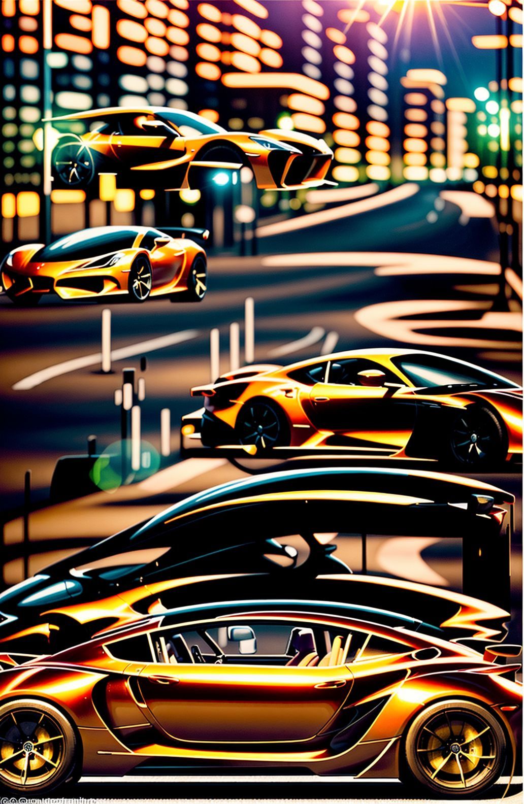 3d Cars HD Wallpaper