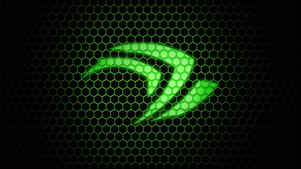 Green Nvidia Hexagon Wallpaper