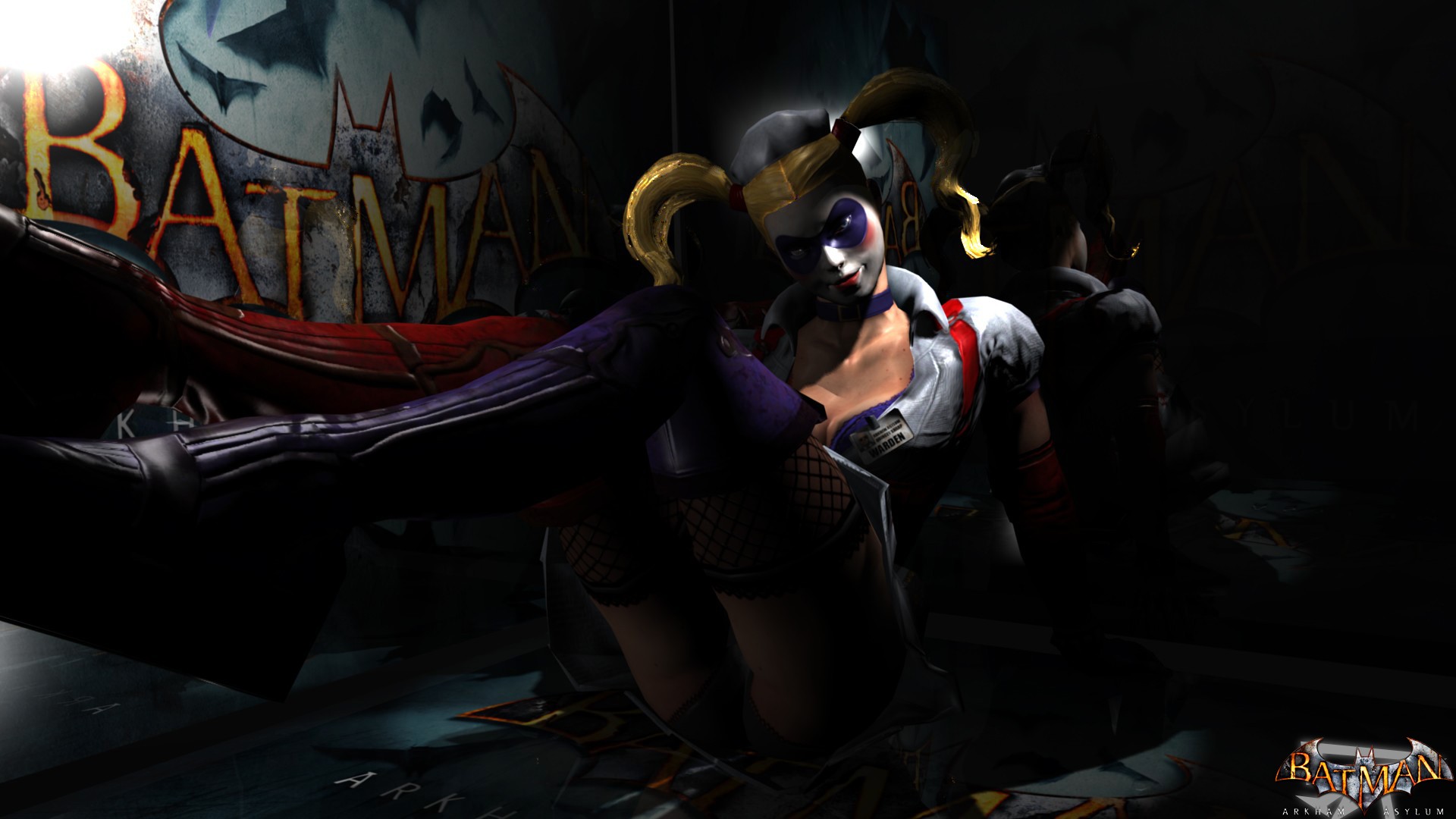 Harley Quinn Batman Arkham City Asylum Wallpaper