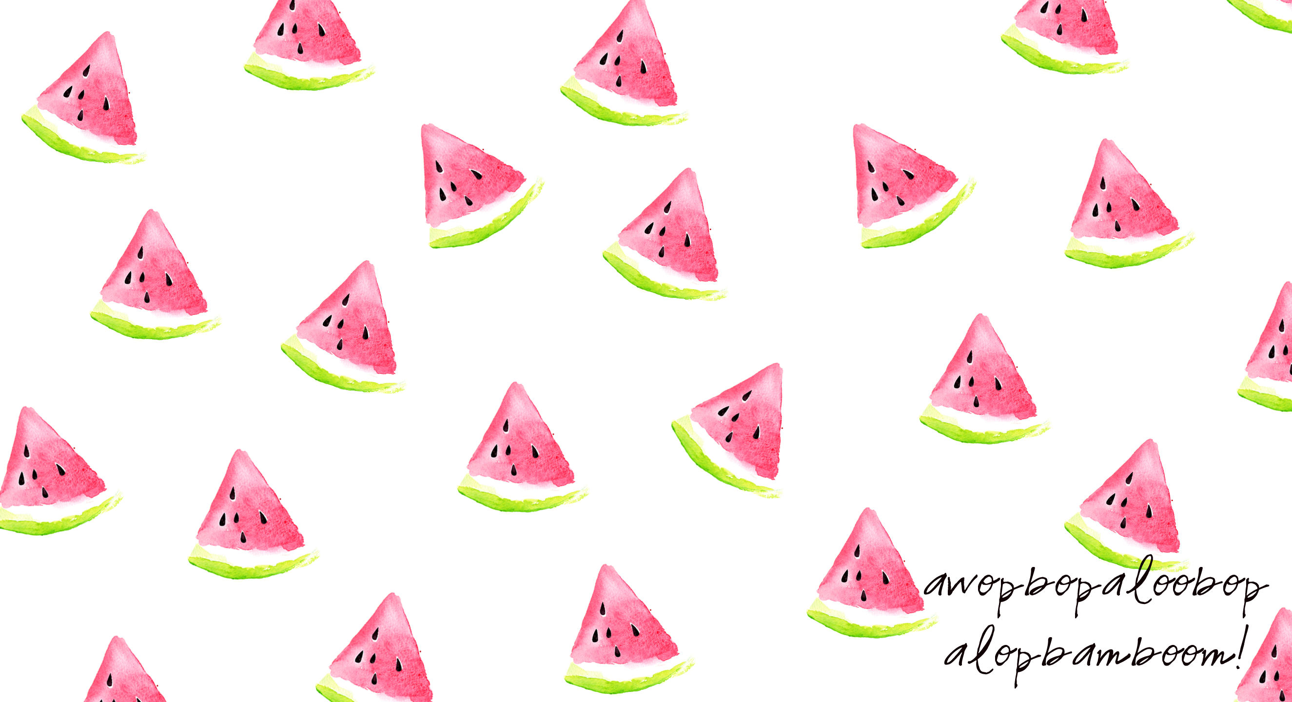 Watermelon Wallpaper For Your iPhone iPad Desktop Katrina Chambers