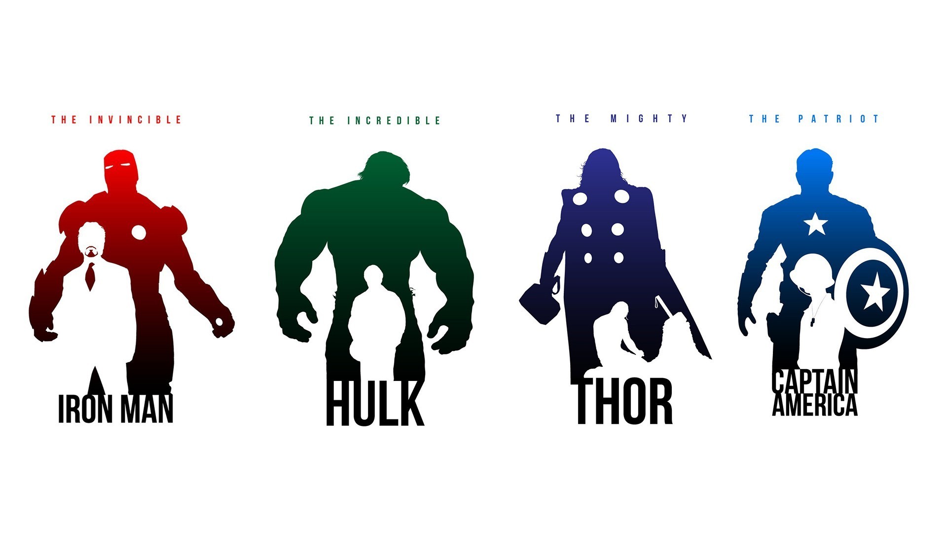 The Avengers Thor Iron Man Hulk Captain Americ Wallpaper