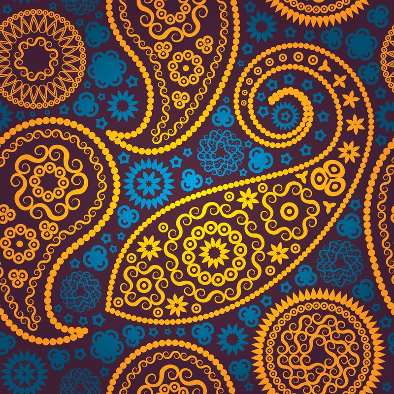 Paisley Design Background Wallpaper HD For Puters High Rezolution