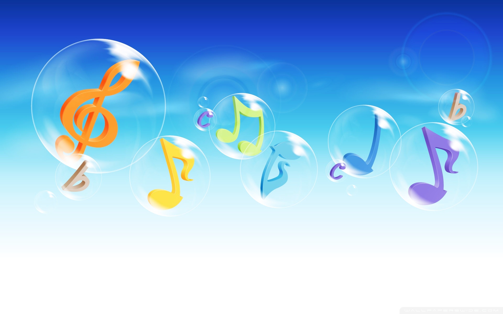 Musical Bubbles HD Wallpaper Background Image Search