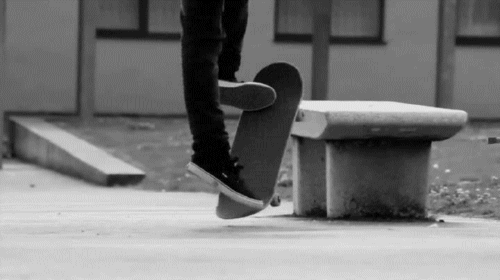 Skateboard Bench Grind Gif Umad