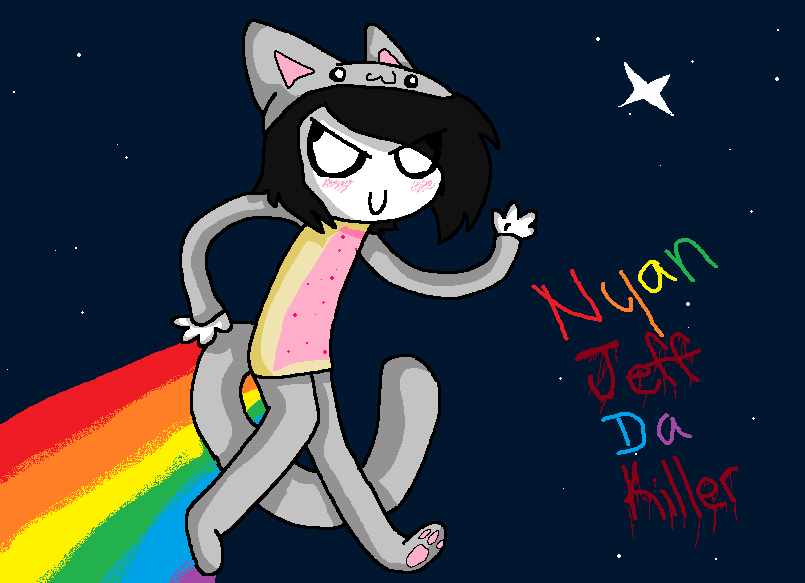 Cute Jeff The Killer Wallpaper Nyan Da By