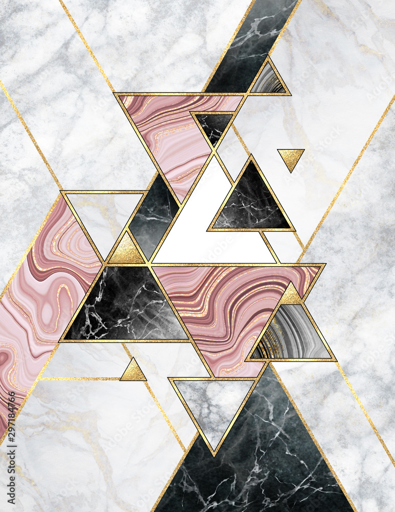Pink And Black White Background Wallpaper
