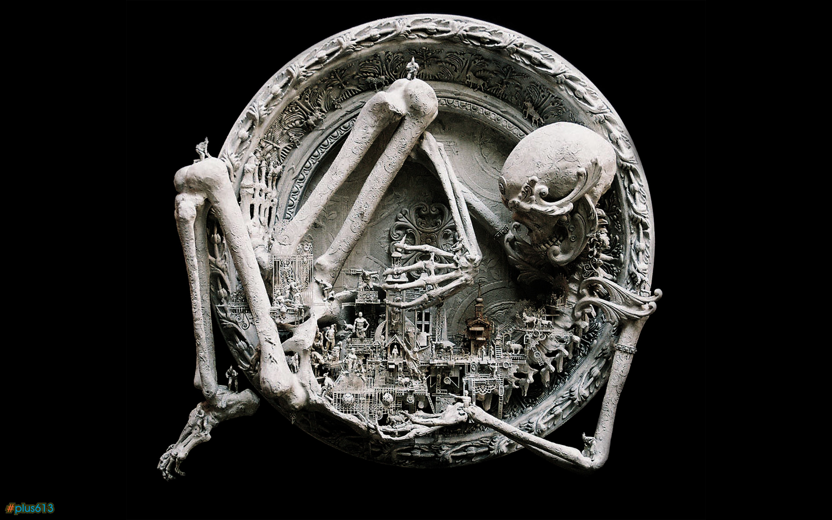 Plus613 Culture In The Blender Skeleton Art