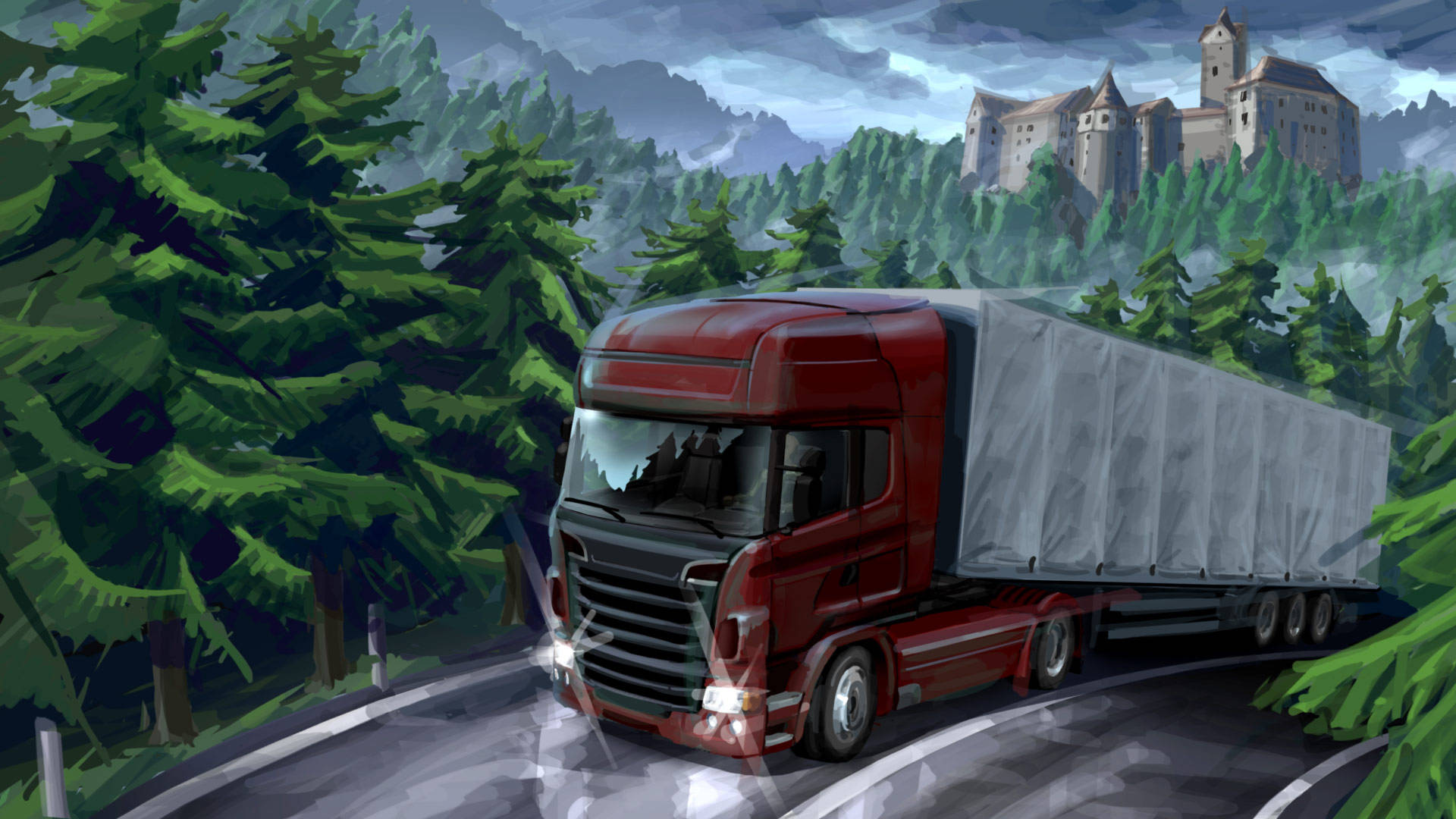 American Truck Simulator Wallpaper