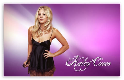 Kaley Cuoco HD Wallpaper For Wide Widescreen Whxga Wqxga Wuxga