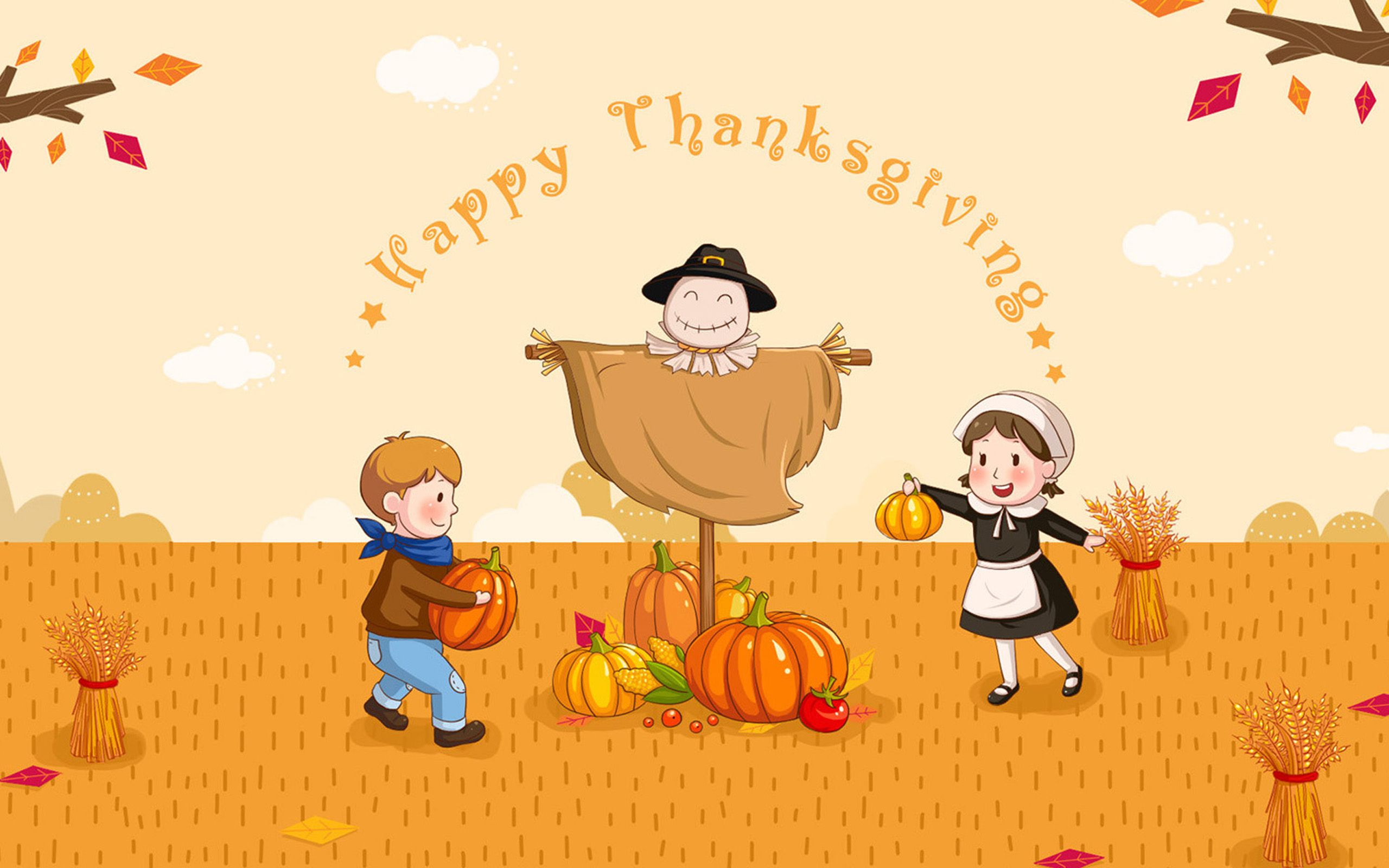 Funny Thanksgiving HD Image Desktop Wallpaper