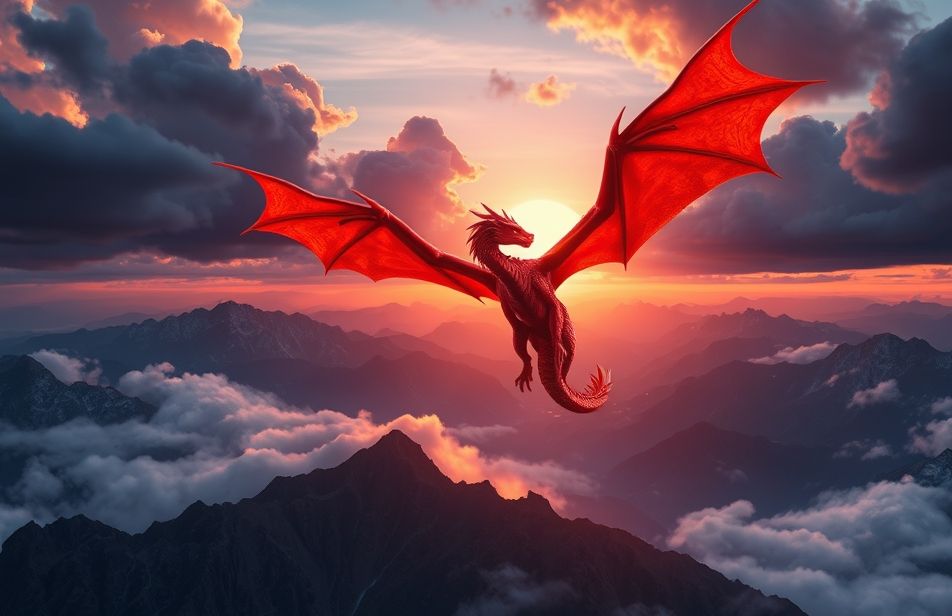 Red Dragon Wallpaper Hd