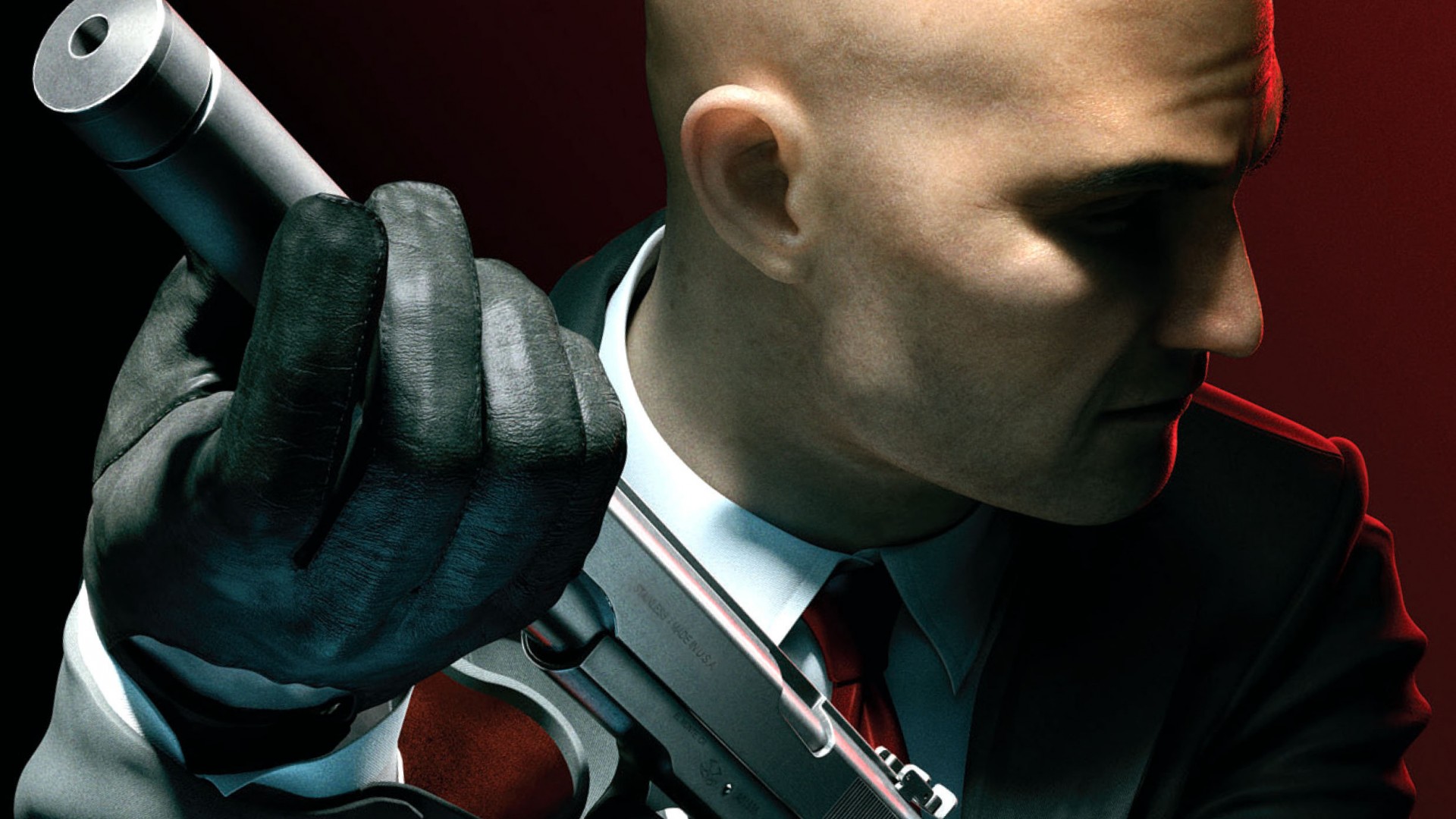 Hitman Absolution Assassin Warrior Soldier Weapons Guns Handgun Wallpaper