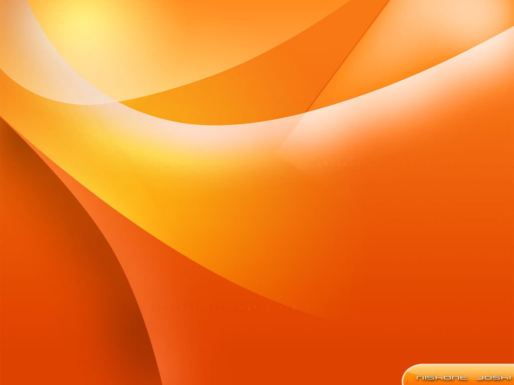 Apple Wallpaper Orange Light
