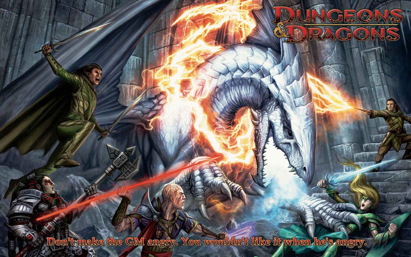 HD Dungeons And Dragons Games Wallpaper