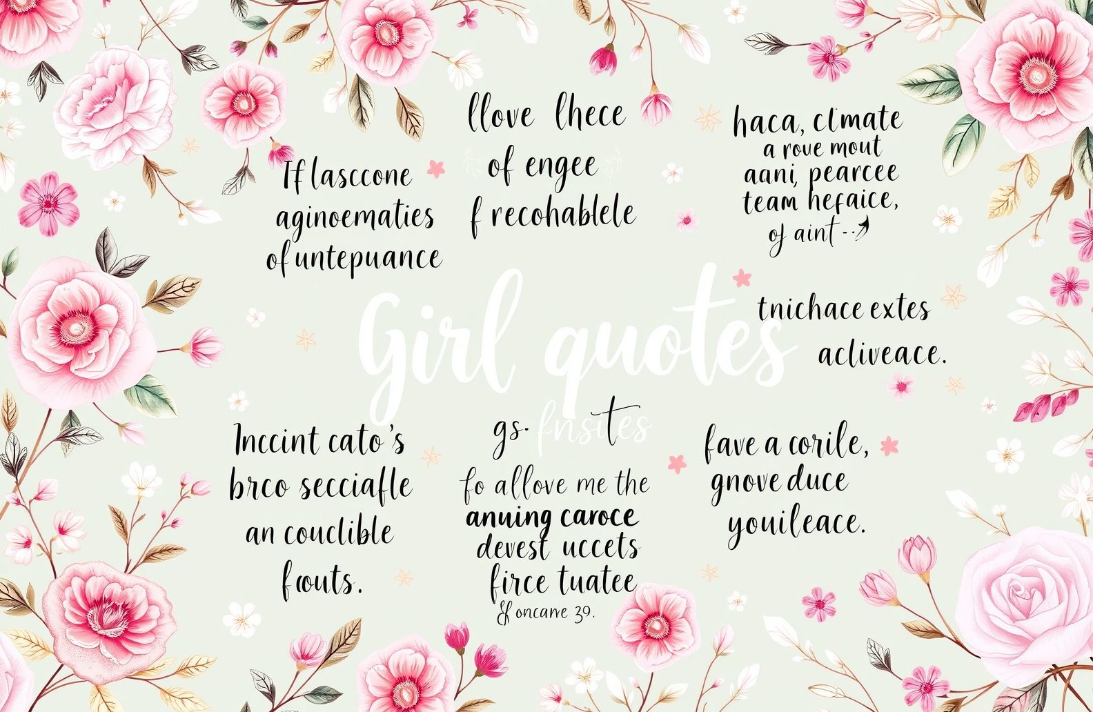 Girl Quotes Wallpaper