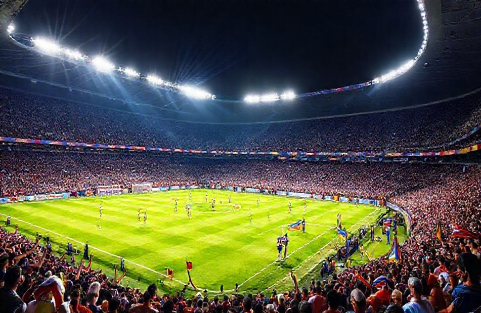 HD Soccer Stadium Wallpaper