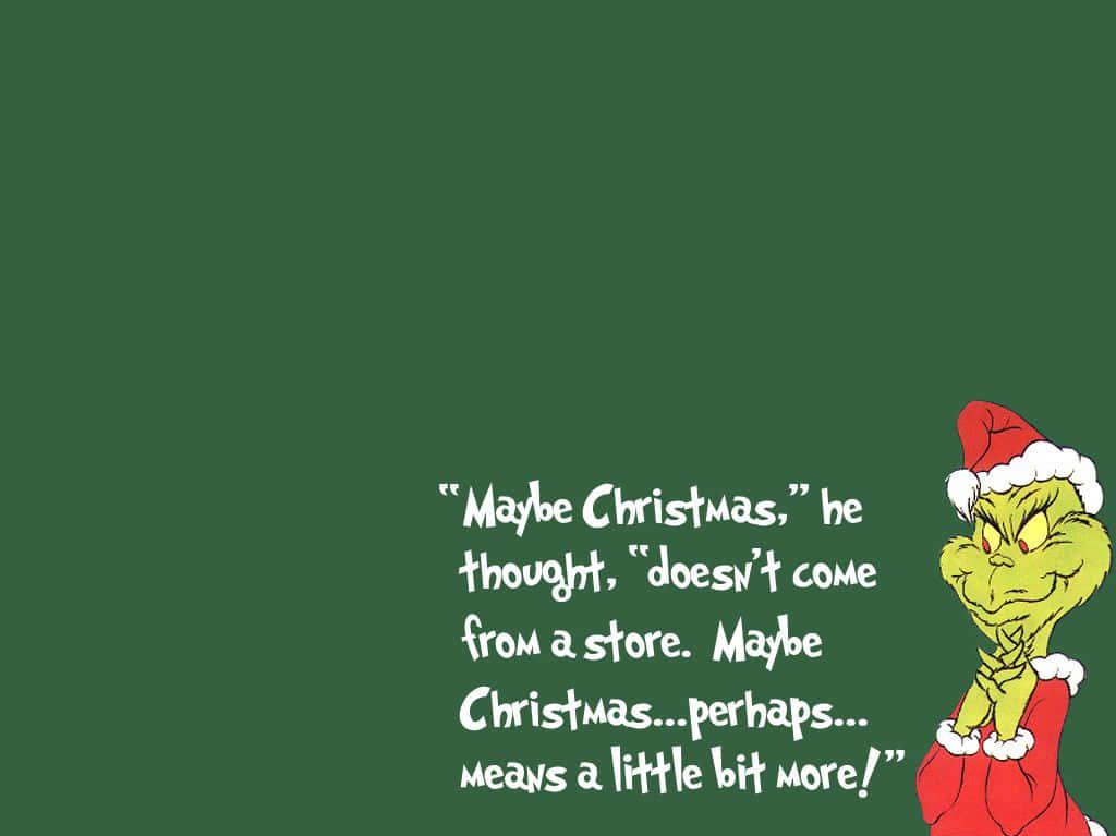 Download Christmas Grinch Quote Picture