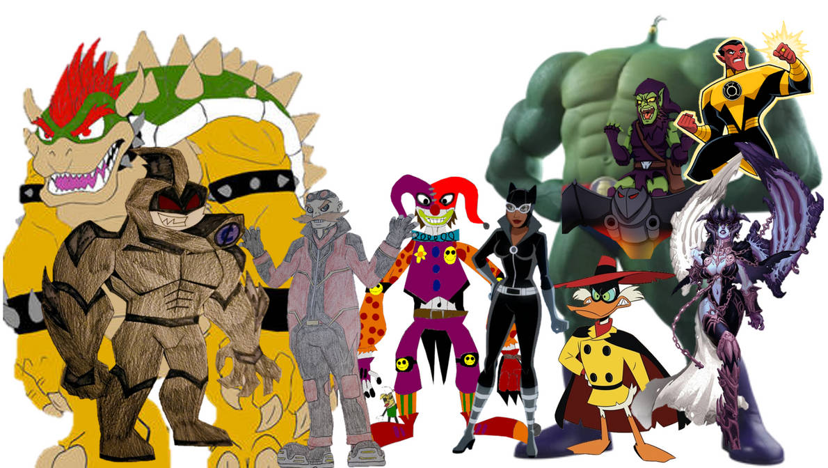 The League Of Super Evil By Dfrab Wallpaper