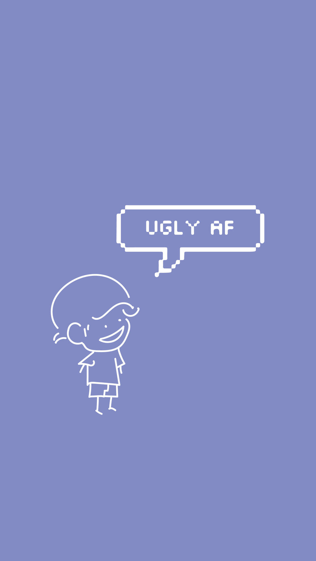 Ugly Af Chat Bubble O64zkx003svosvxm Wallpaper