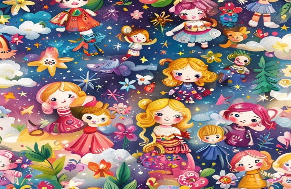 Cute Dolls Wallpaper